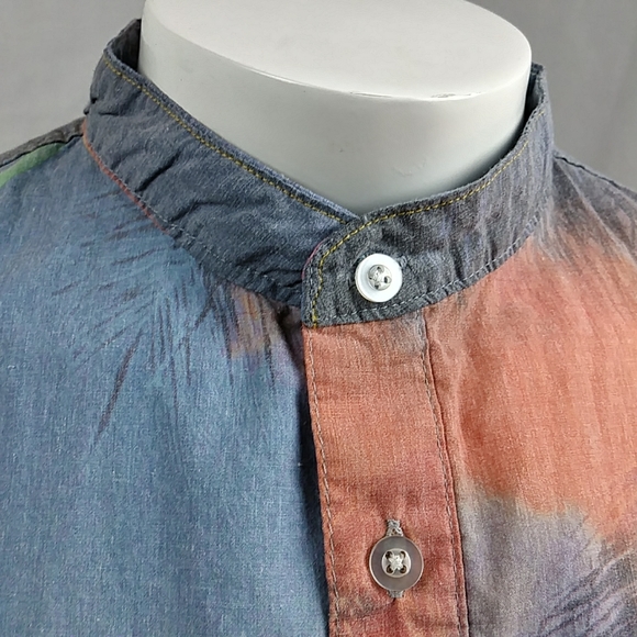 3/25$ Carbon button classic shirt Tropical Beach - Picture 3 of 8
